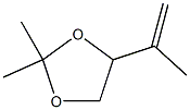2,2-Dimethyl-4-isopropenyl-1,3-dioxolane Struktur