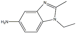 1-Ethyl-2-methyl-1H-benzimidazol-5-amine Struktur