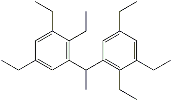 3,3'-Ethylidenebis(1,2,5-triethylbenzene) Struktur