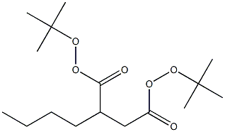 Hexane-1,2-di(peroxycarboxylic acid)di-tert-butyl ester Struktur