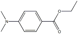 4-dimethylamino-benzoic acid ethyl ester Struktur