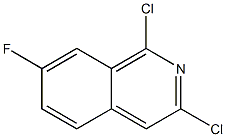 1,3-Dichloro-7-fluoroisoquinoline 98% Struktur