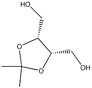 2,3-O-isopropylideneerythritol Structure
