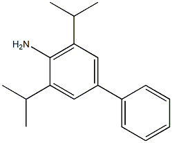 3,5-DIISO-PROPYL-4-AMINOBIPHENYL Struktur