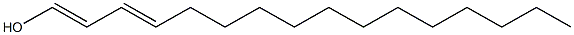 HEXADECADIENOL Struktur