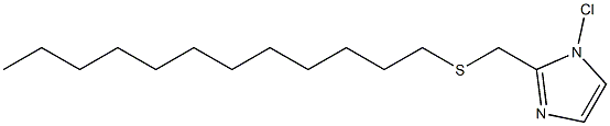 N-DODECYLTHIOMETHYLIMIDAZOLECHLORIDE Struktur