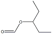 1-ethylpropyl formate Struktur