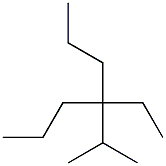 4-ethyl-4-isopropylheptane Struktur