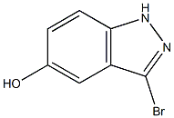 3-BROMO-5-HYDROXYINDAZOLE Struktur