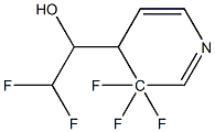 2,2,3,3,3-PENTAFLUORO-1-(4-PYRIDYL)ETHANOL Struktur