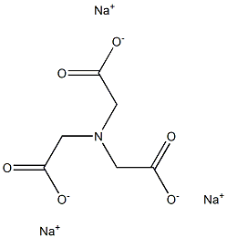 NITRLOTRIACETIC ACID TRISODIUM Struktur