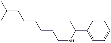 (7-methyloctyl)(1-phenylethyl)amine Struktur