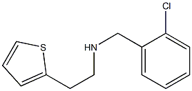 [(2-chlorophenyl)methyl][2-(thiophen-2-yl)ethyl]amine Struktur