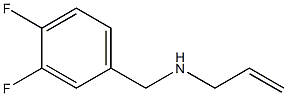 [(3,4-difluorophenyl)methyl](prop-2-en-1-yl)amine Struktur