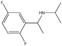 [1-(2,5-difluorophenyl)ethyl](propan-2-yl)amine Struktur