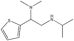 [2-(dimethylamino)-2-(thiophen-2-yl)ethyl](propan-2-yl)amine Struktur