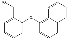 [2-(quinolin-8-yloxy)phenyl]methanol Struktur