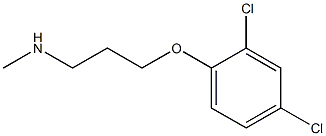 [3-(2,4-dichlorophenoxy)propyl](methyl)amine Struktur
