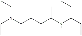 [5-(diethylamino)pentan-2-yl](pentan-3-yl)amine Struktur