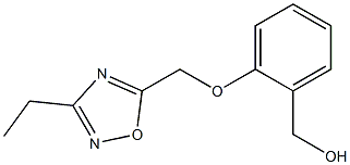 {2-[(3-ethyl-1,2,4-oxadiazol-5-yl)methoxy]phenyl}methanol Struktur