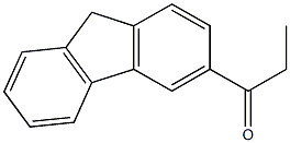 1-(9H-fluoren-3-yl)propan-1-one Struktur