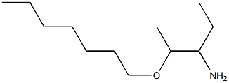 2-(heptyloxy)pentan-3-amine Struktur