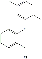 2-[2-(chloromethyl)phenoxy]-1,4-dimethylbenzene Structure