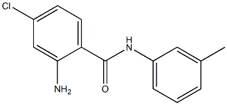 2-amino-4-chloro-N-(3-methylphenyl)benzamide Struktur