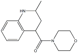 2-methyl-4-(morpholin-4-ylcarbonyl)-1,2,3,4-tetrahydroquinoline Structure