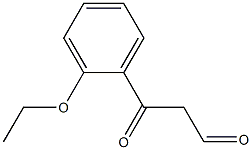 3-(2-ethoxyphenyl)-3-oxopropanal Struktur