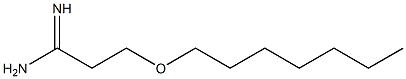 3-(heptyloxy)propanimidamide Struktur