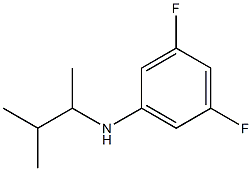 3,5-difluoro-N-(3-methylbutan-2-yl)aniline Struktur
