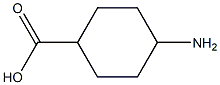4-aminocyclohexane-1-carboxylic acid Struktur