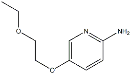 5-(2-ethoxyethoxy)pyridin-2-amine Struktur