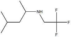 N-(1,3-dimethylbutyl)-N-(2,2,2-trifluoroethyl)amine Struktur