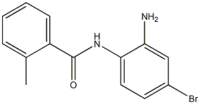 N-(2-amino-4-bromophenyl)-2-methylbenzamide Struktur