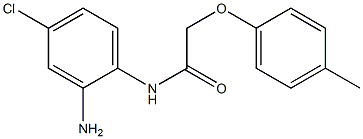 N-(2-amino-4-chlorophenyl)-2-(4-methylphenoxy)acetamide Struktur