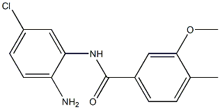 N-(2-amino-5-chlorophenyl)-3-methoxy-4-methylbenzamide Struktur
