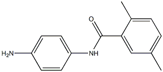 N-(4-aminophenyl)-2,5-dimethylbenzamide Struktur