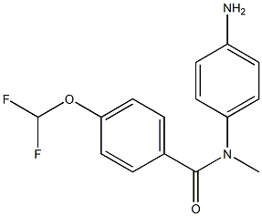 N-(4-aminophenyl)-4-(difluoromethoxy)-N-methylbenzamide