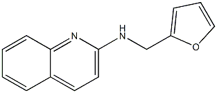 N-(furan-2-ylmethyl)quinolin-2-amine Struktur