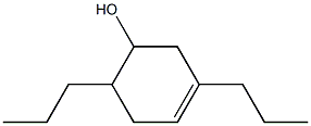 3,6-Dipropyl-3-cyclohexen-1-ol Struktur