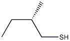 [S,(+)]-2-Methyl-1-butanethiol Structure