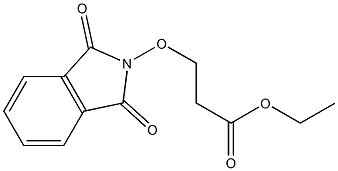 3-(1,3-Dioxoisoindolin-2-yloxy)propionic acid ethyl ester Structure