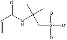 2-(Acryloylamino)-2-methylpropane-1-sulfonate Struktur