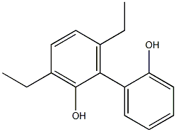 3,6-Diethyl-1,1'-biphenyl-2,2'-diol Struktur