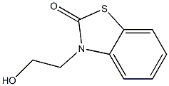 3-(2-Hydroxyethyl)-2,3-dihydrobenzothiazole-2-one Struktur