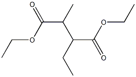 2-Ethyl-3-methylsuccinic acid diethyl ester Struktur