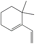 1-Vinyl-6,6-dimethylcyclohexene Struktur