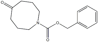 5-Oxo(octahydroazocine)-1-carboxylic acid benzyl ester Struktur